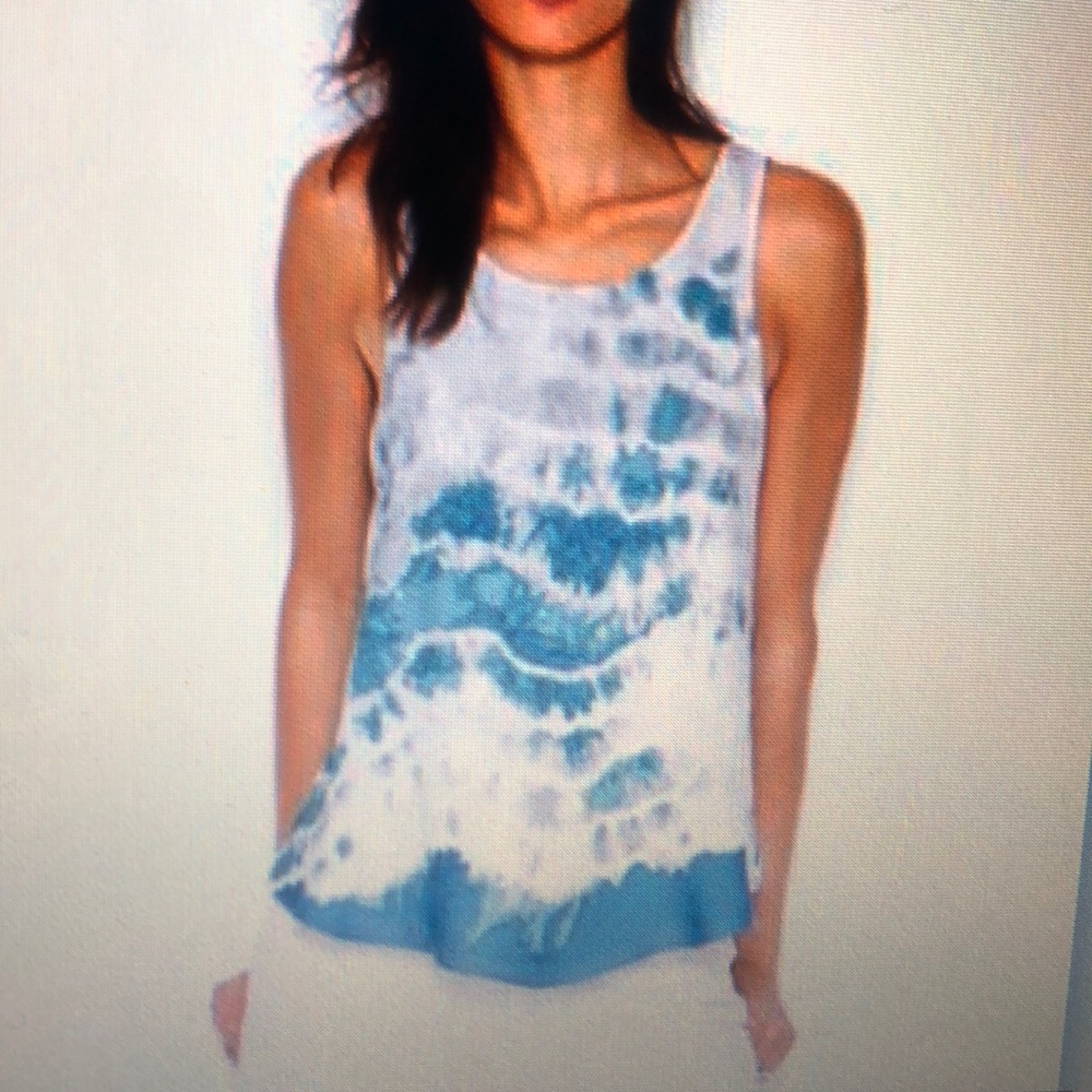 Rachel Rachel Roy Printed Cross-Back Blouse